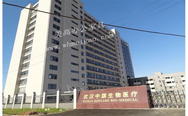 美高辦公家具工程案例武漢中旗電子